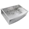 Nantucket Sinks 33 Inch Pro Series Small Radius Farmhouse Apron Front Stainless Steel Sink Apron332210-SR-16 - alternate 2